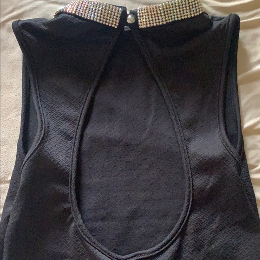 Studded Open Back Top - Picture 4 of 4
